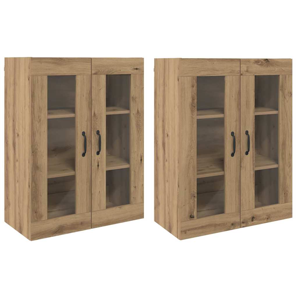 Veggskap Artisan Eik 2 stk 69.5 x 34 x 90 cm