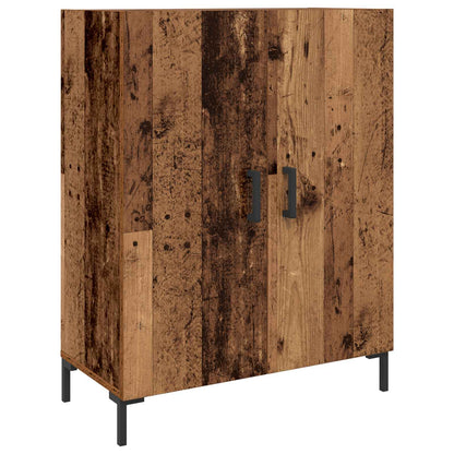 Høyskap Gammelt tre 69,5 x 34 x 180 cm Konstruert tre