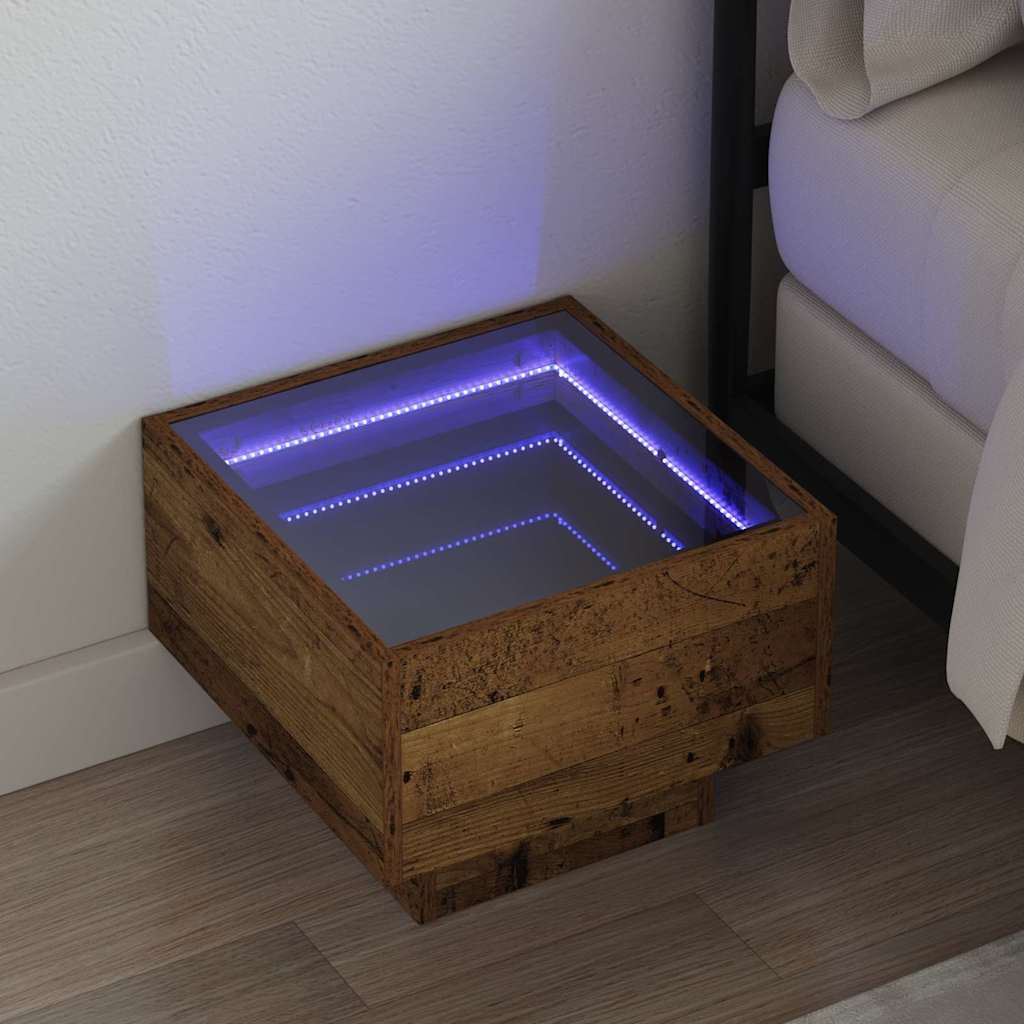 Salongbord Sofabord Gammelt Tre 40 x 40 x 30 cm