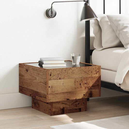 Salongbord Sofabord Gammelt Tre 40 x 40 x 30 cm