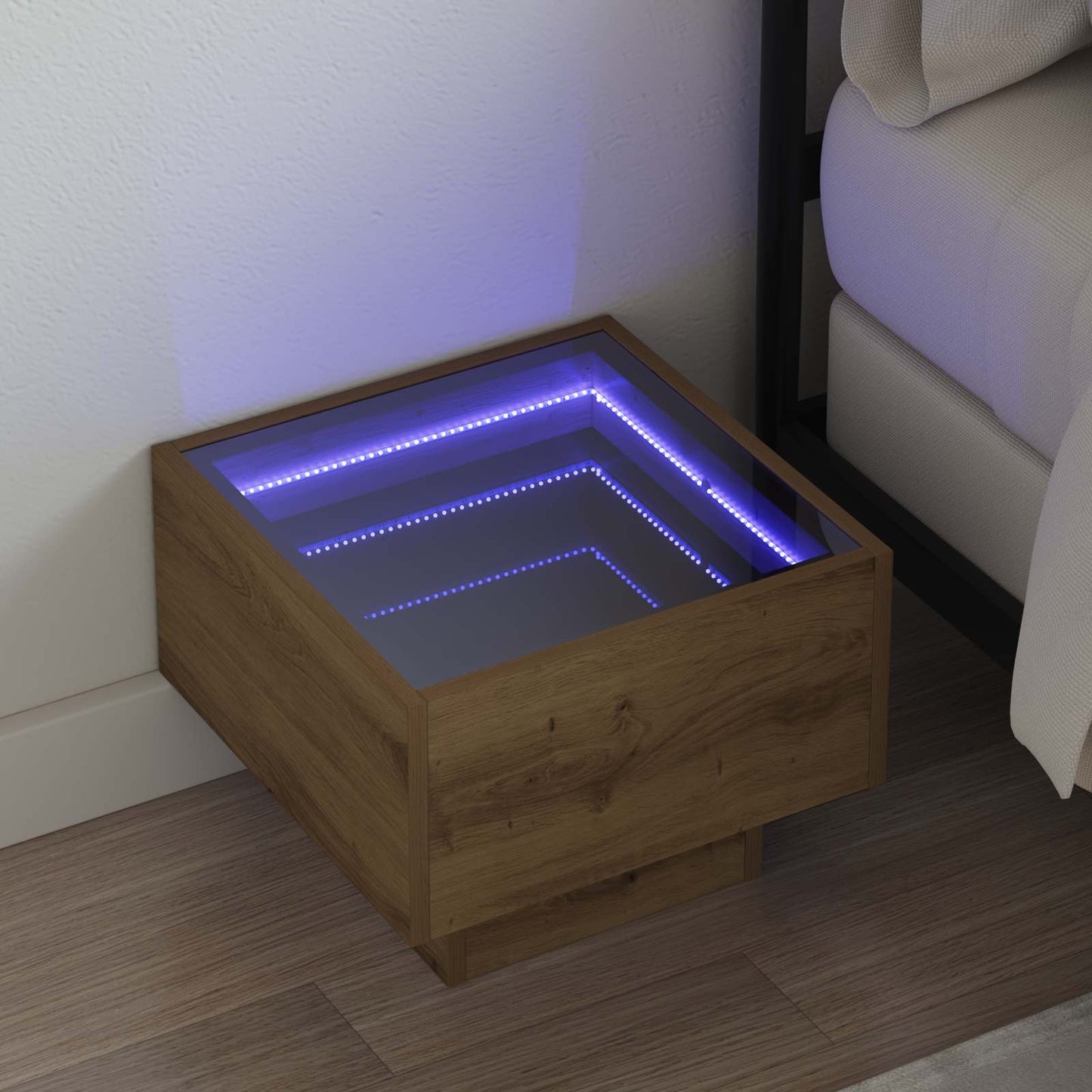 Salongbord Sofabord Artisan Eik 40 x 40 x 30 cm