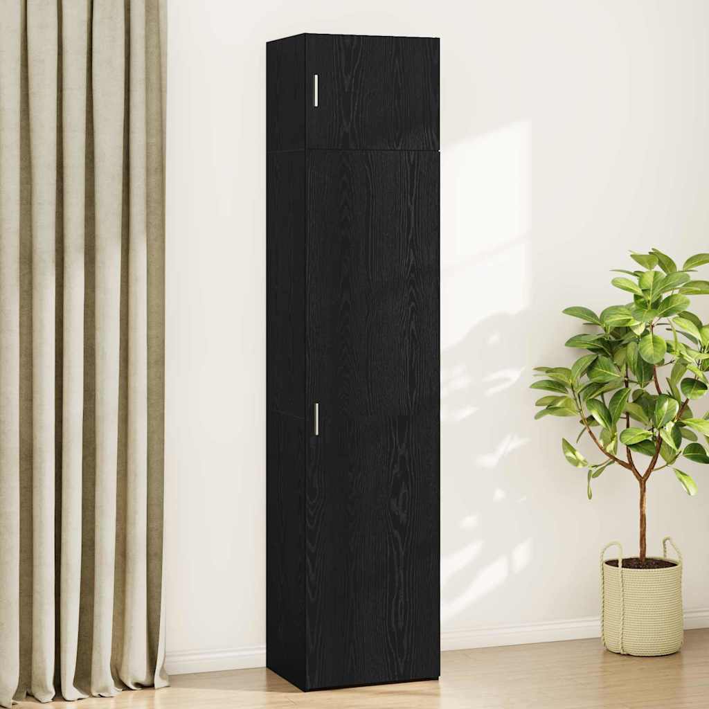 Skap Svart Eik 50 x 41 x 225 cm