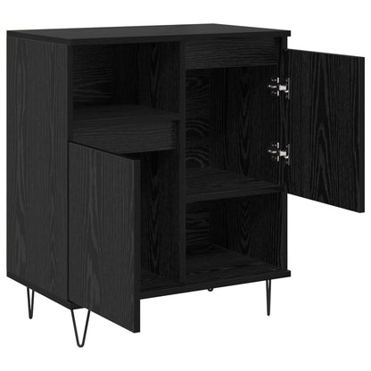 Serviesskap 3 pcs Svart Eik 60 x 35 x 70 cm