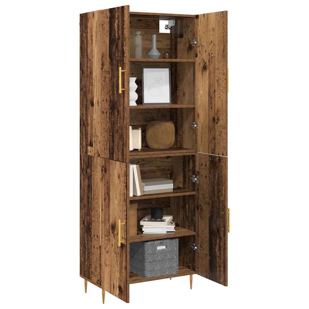 Skap Gammelt Tre 69.5 x 34 x 180 cm