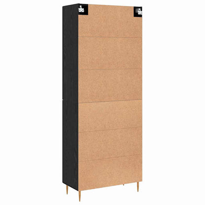 Skap Svart Eik 69.5 x 34 x 180 cm