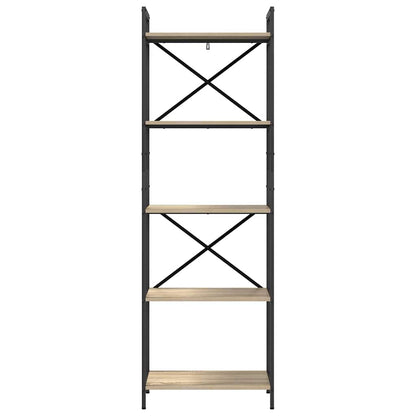 Bokhylle Sonoma eik 56 x 34 x 171 cm Konstruert tre