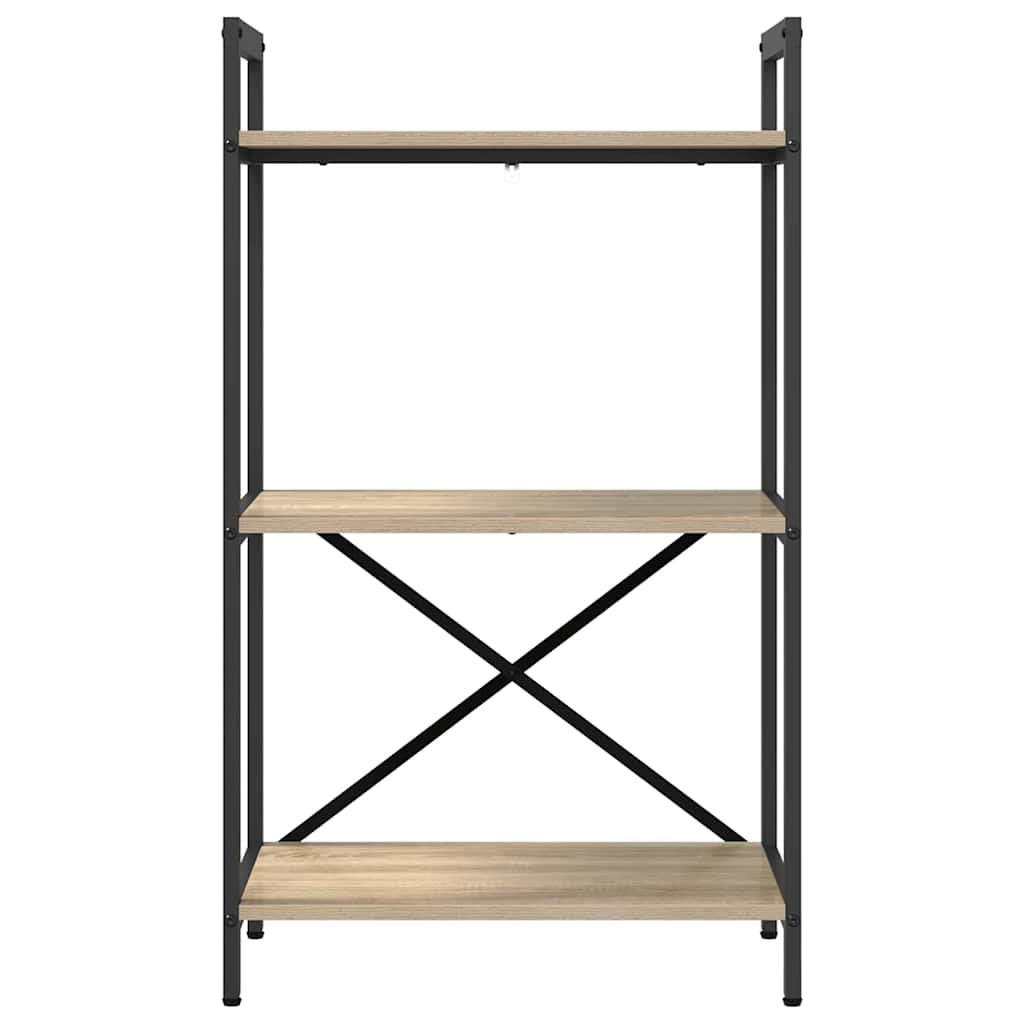 Bokhylle Sonoma eik 56 x 34 x 96 cm Konstruert tre