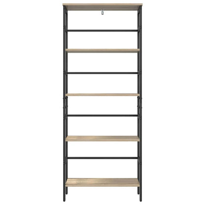 Bokhylle Sonoma eik 60 x 29,5 x 149 cm Konstruert tre