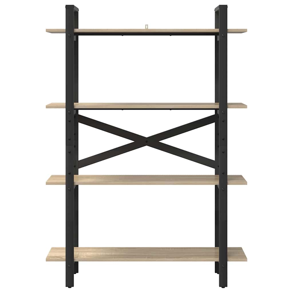 Bokhylle Sonoma eik 100 x 33,5 x 140 cm Konstruert tre