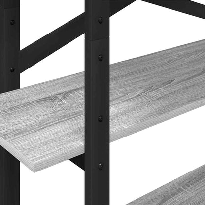 Bokhylle Grå Sonoma 100 x 33,5 x 140 cm Konstruert tre