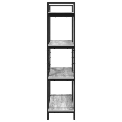 Bokhylle Grå Sonoma 100 x 33,5 x 140 cm Konstruert tre