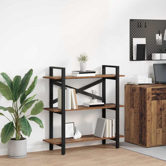 Bokhylle Gammelt Tre 100 x 33,5 x 102 cm