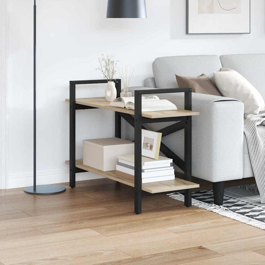 Bokhylle Sonoma eik 100 x 33,5 x 64 cm Konstruert tre