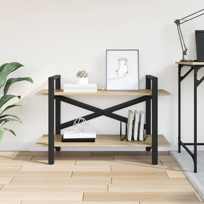 Bokhylle Sonoma eik 100 x 33,5 x 64 cm Konstruert tre