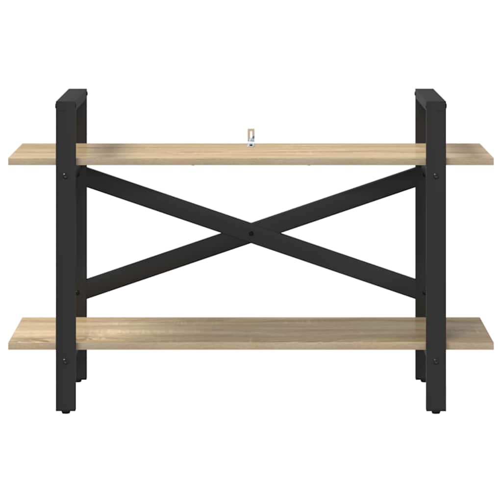 Bokhylle Sonoma eik 100 x 33,5 x 64 cm Konstruert tre