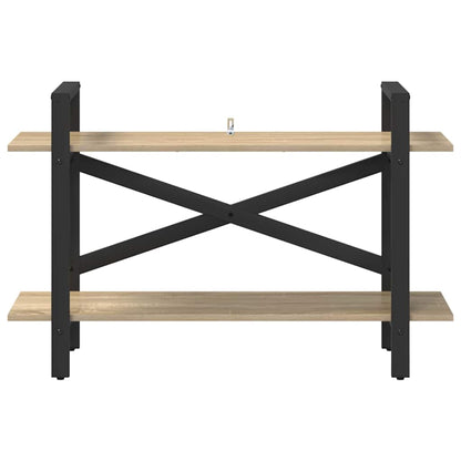 Bokhylle Sonoma eik 100 x 33,5 x 64 cm Konstruert tre