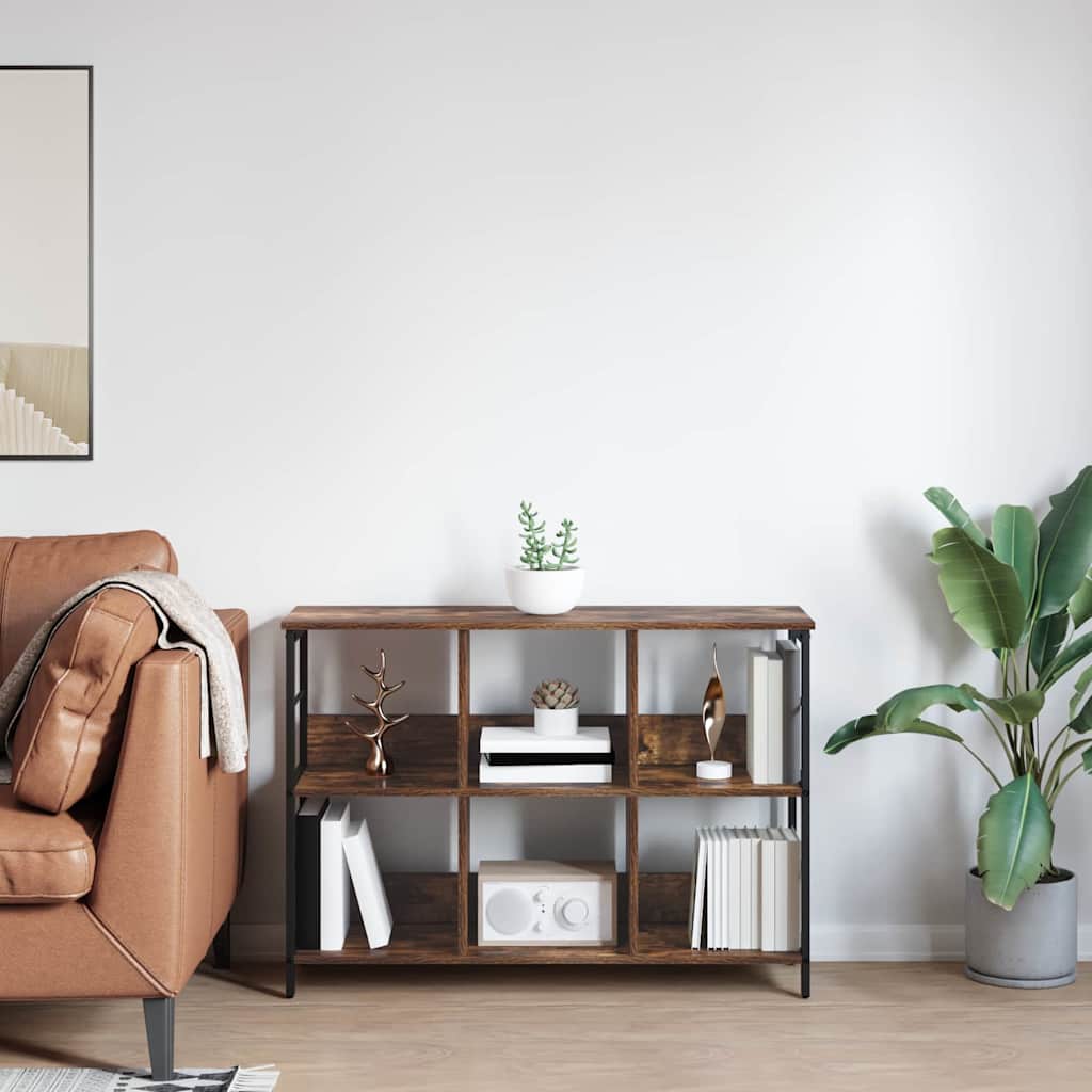 Bokhylle Røkt Eik 102 x 32 x 72,5 cm