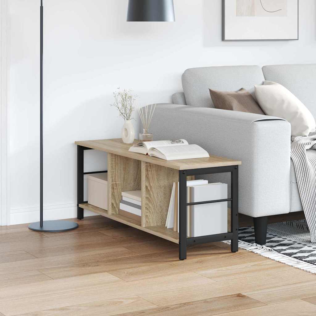 Bokhylle Sonoma eik 102 x 32 x 40,5 cm Konstruert tre