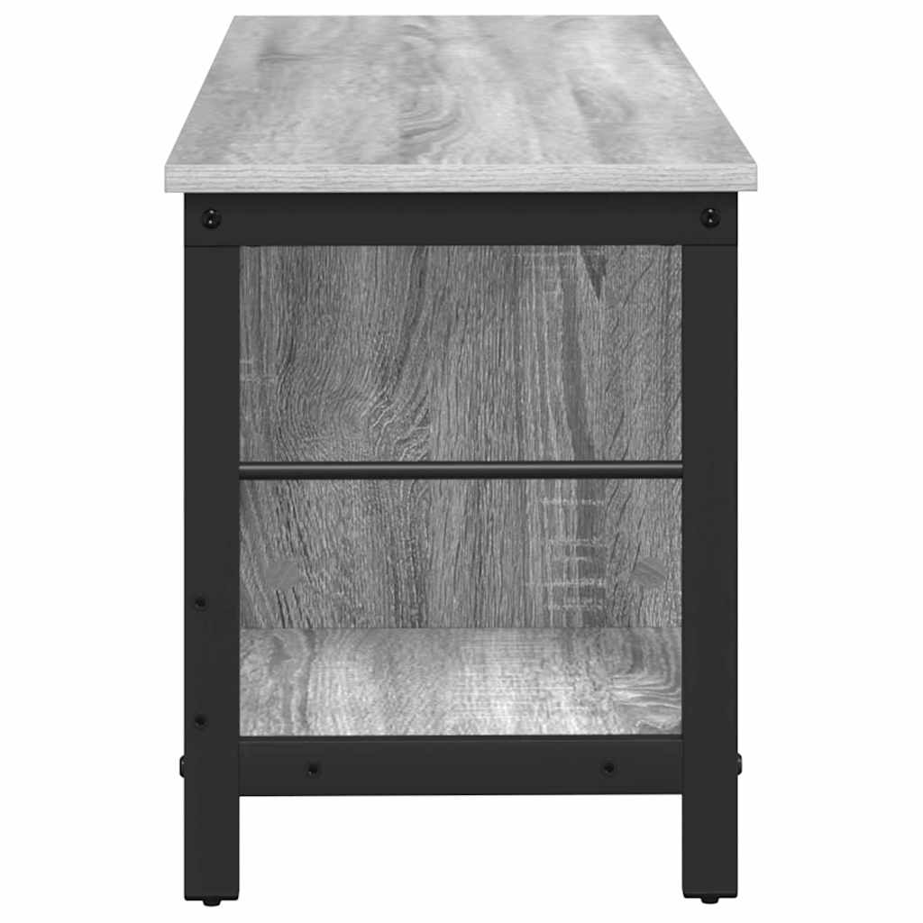 Bokhylle Grå Sonoma 102 x 32 x 40,5 cm Konstruert tre