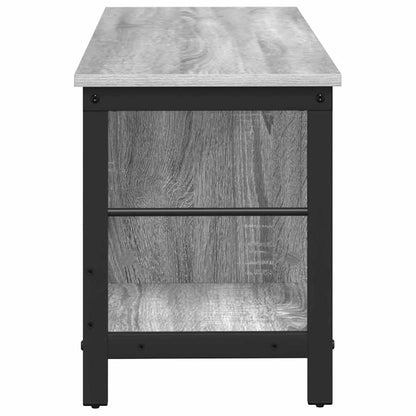 Bokhylle Grå Sonoma 102 x 32 x 40,5 cm Konstruert tre