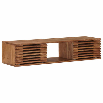 TV-skap med lagring med dør Naturlig 105 x 30 x 22,5 cm