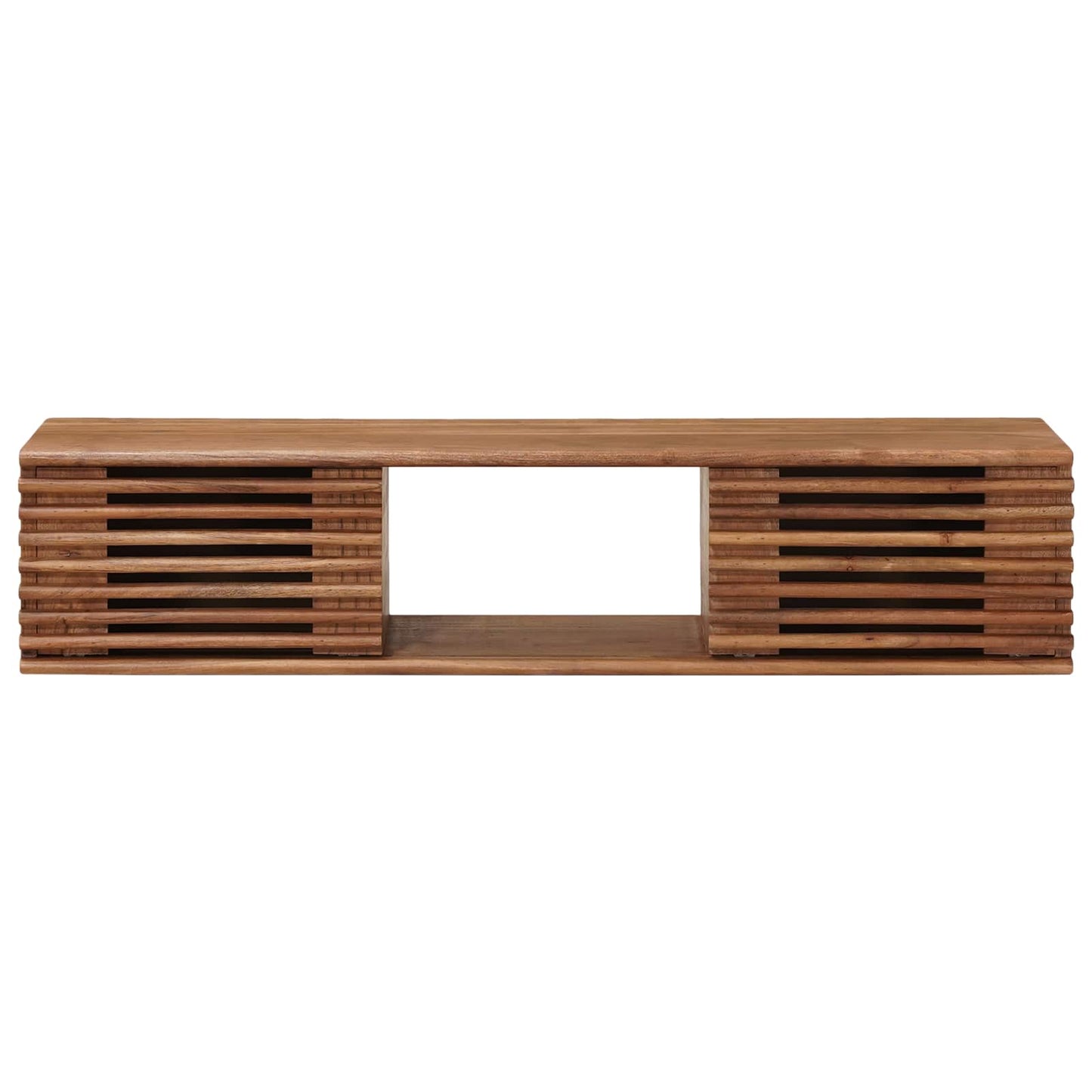 TV-skap med lagring med dør Naturlig 105 x 30 x 22,5 cm