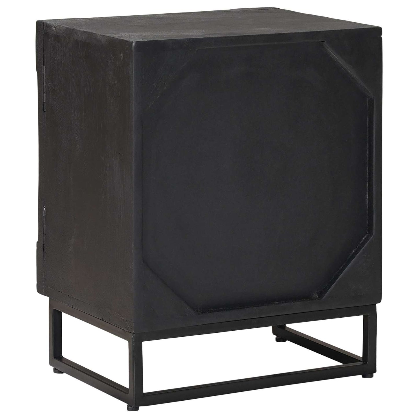 Nattbordskap Svart 40 x 30 x 50 cm