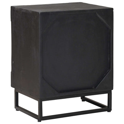 Nattbordskap Svart 40 x 30 x 50 cm