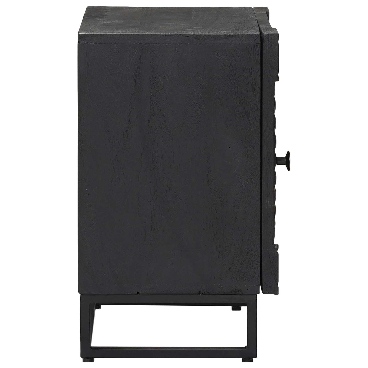 Nattbordskap Svart 40 x 30 x 50 cm