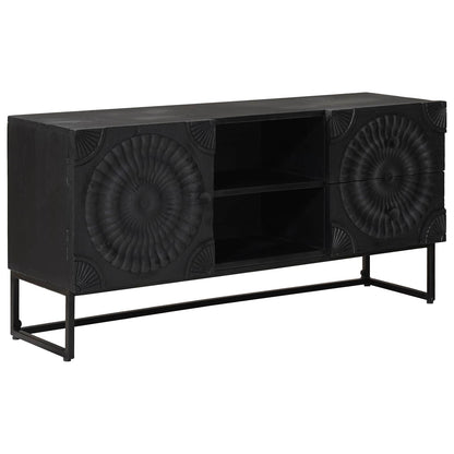 TV-skap med skuff med hylle med lagring Svart 105 x 30 x 54 cm