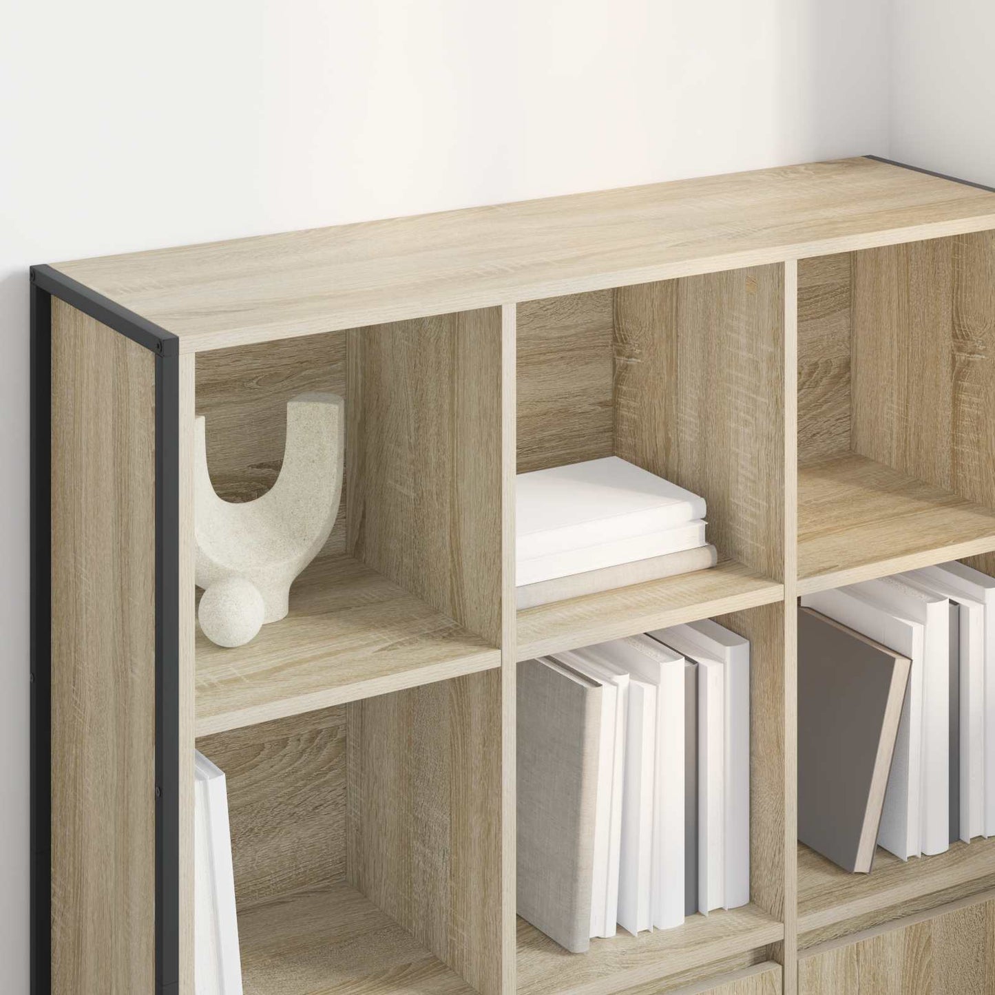 Bokskap 2 pcs Sonoma 99,5 x 30 x 108 cm Konstruert tre