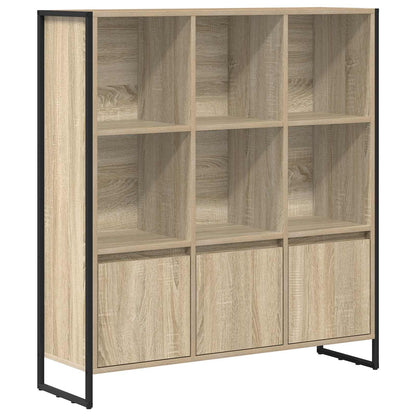 Bokskap 2 pcs Sonoma 99,5 x 30 x 108 cm Konstruert tre