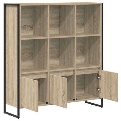 Bokskap 2 pcs Sonoma 99,5 x 30 x 108 cm Konstruert tre