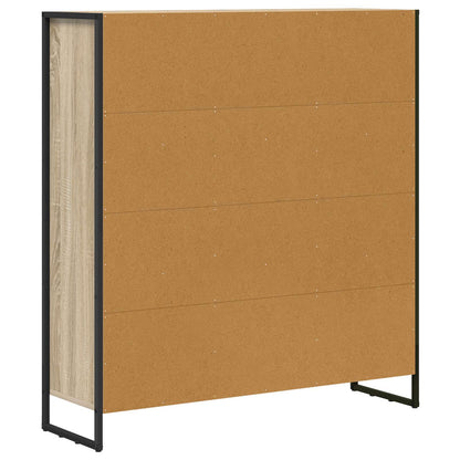 Bokskap 2 pcs Sonoma 99,5 x 30 x 108 cm Konstruert tre
