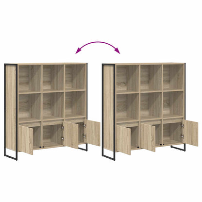 Bokskap 2 pcs Sonoma 99,5 x 30 x 108 cm Konstruert tre