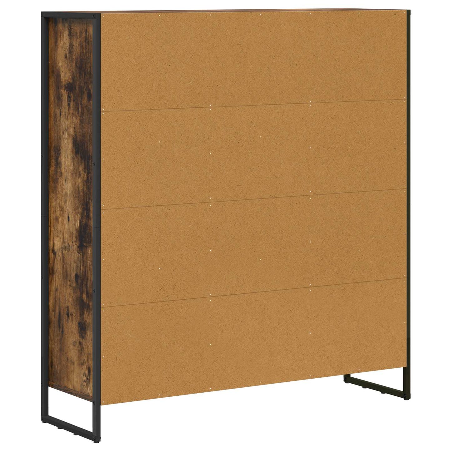 Bokskap 2 pcs Røyk Eik 99,5 x 30 x 108 cm Konstruert tre