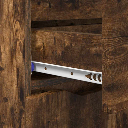 Skjenk Røkt Eik med skuff 100 x 30 x 65,6