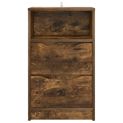 Nattbord Sengbord Røkt Eik med skuff 40 x 30 x 467 cm