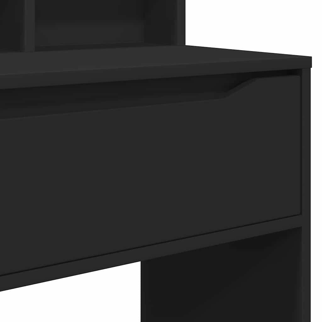 Sminkebord Svart 80 x 39,6 x 135 cm
