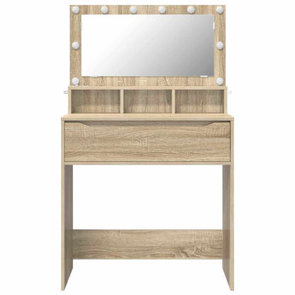 Sminkebord Sonoma Eik 80 x 39,6 x 135 cm