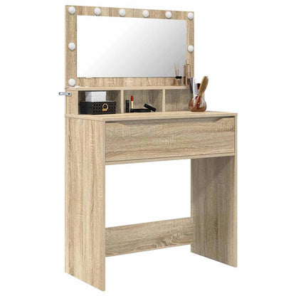 Sminkebord Sonoma Eik 80 x 39,6 x 135 cm