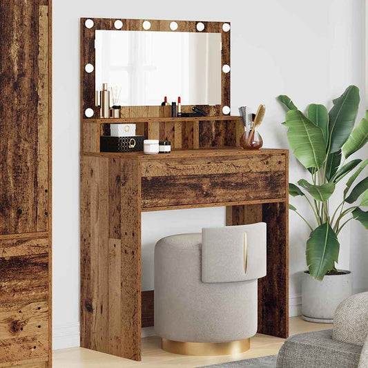 Sminkebord Gamle tre 80 x 39,6 x 135 cm