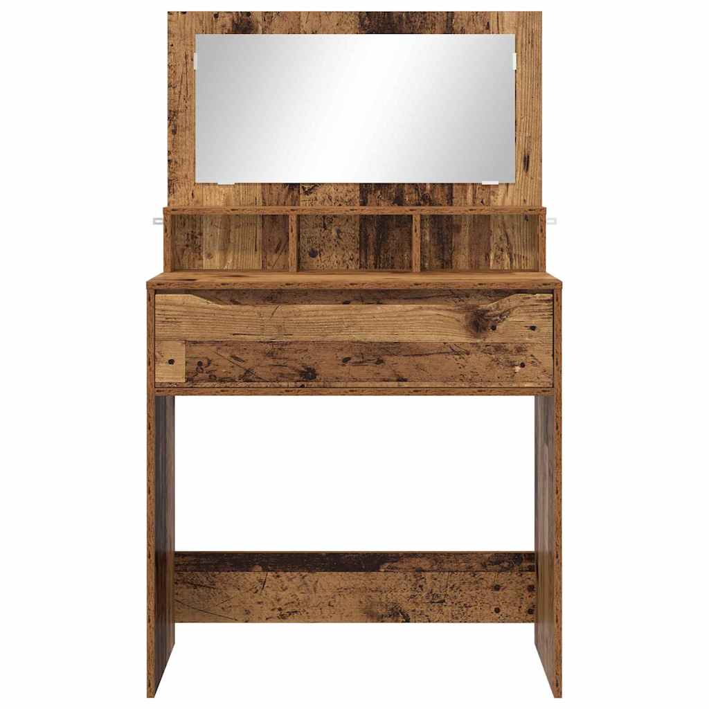 Soverom sminkebord Gamle tre 80 x 39,6 x 135 cm Konstruert tre