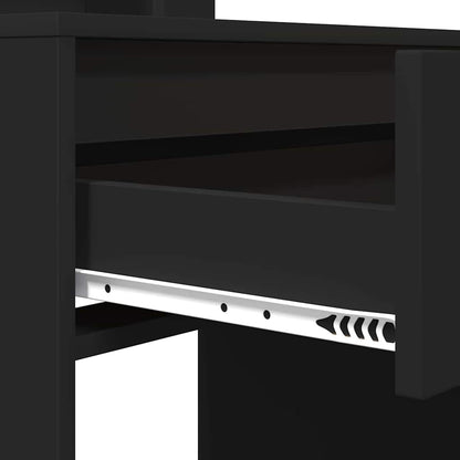 Sminkebord Svart 80 x 39,6 x 135 cm