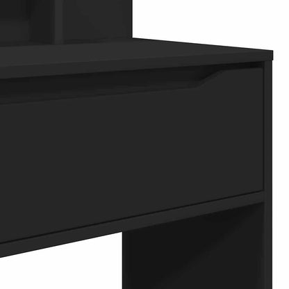 Sminkebord Svart 80 x 39,6 x 135 cm