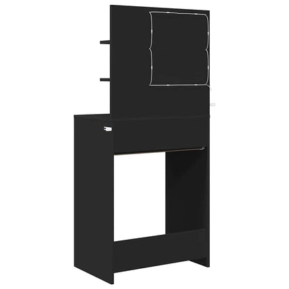 Sminkebord Svart 80 x 39,6 x 135 cm