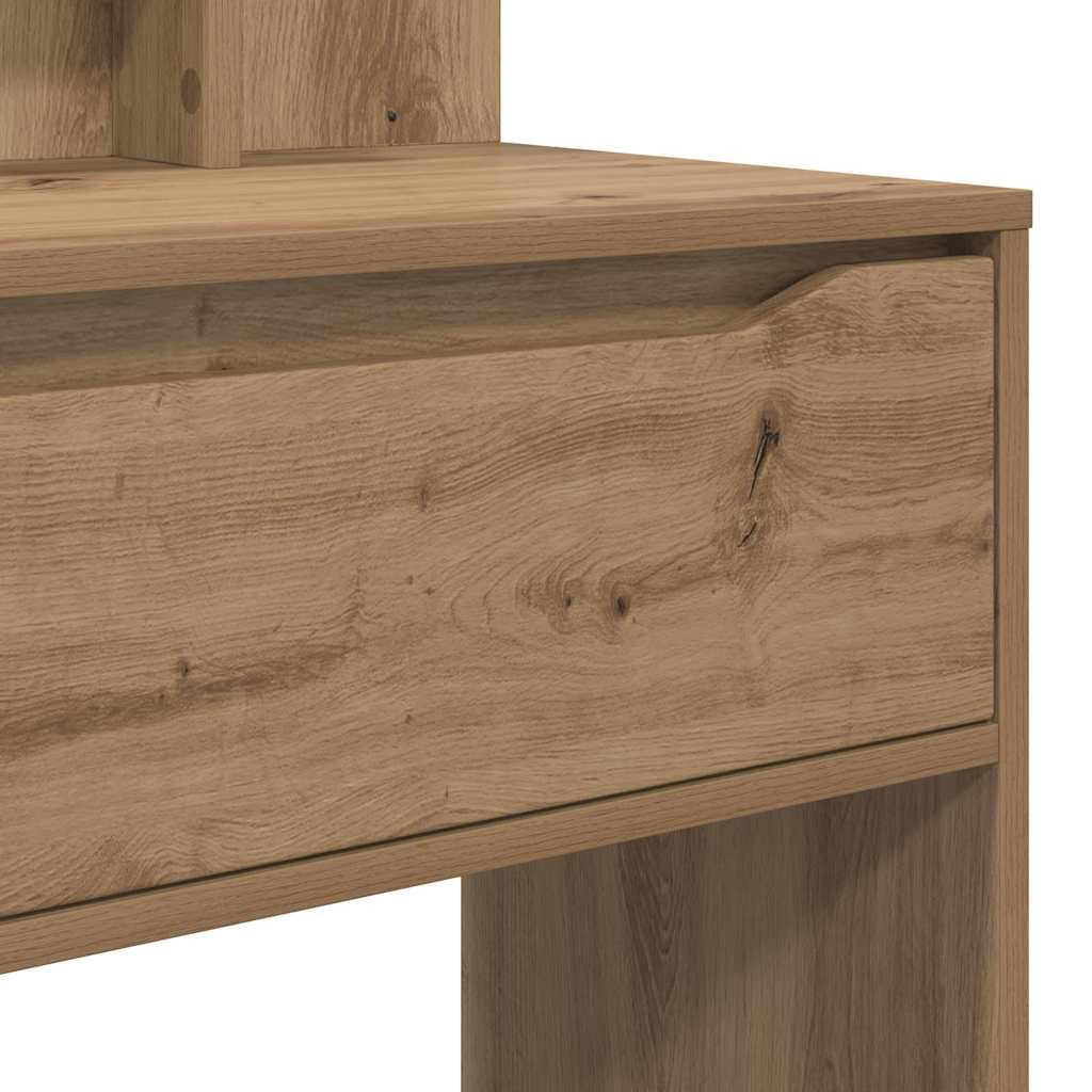 Sminkebord med skuff Artisan Eik 80 x 39,6 x 135 cm