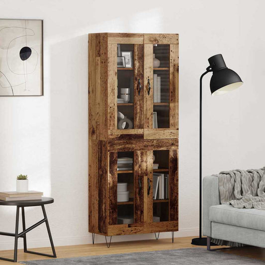 Skap Gammelt Tre 69,5 x 34 x 180 cm