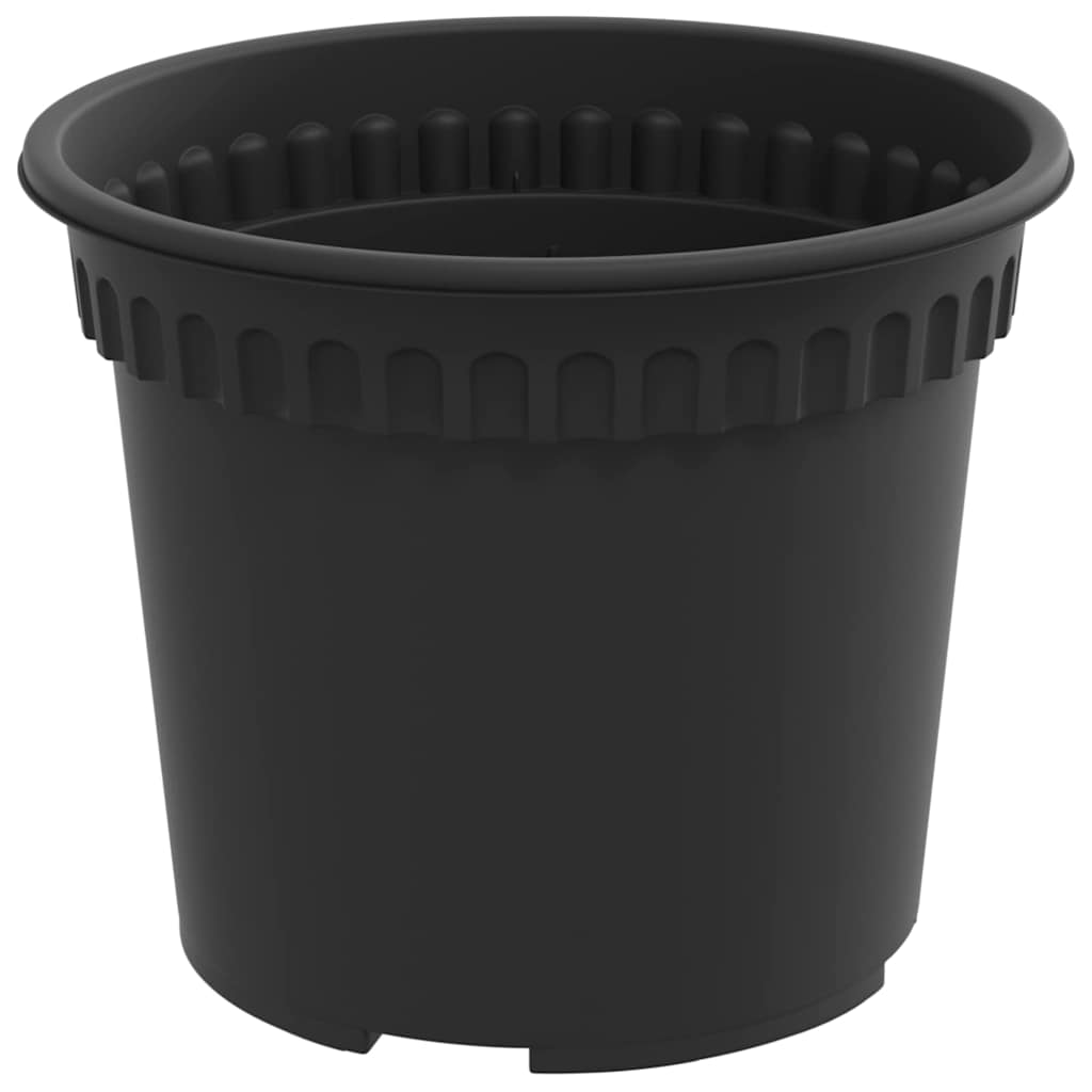 Plantepotter 6 pcs Svart Ø 12,5 x 10 cm Plast