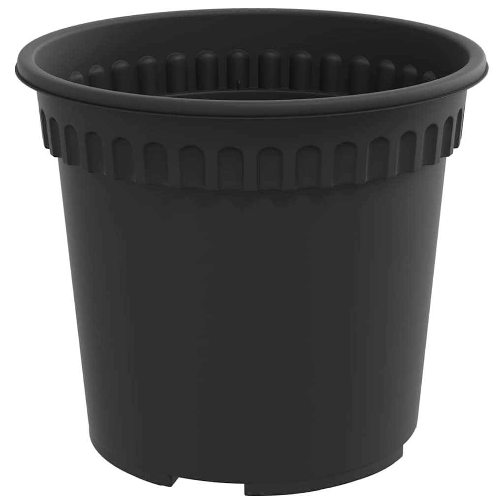 Plantepotter 24 pcs Svart Ø 15 x 12 cm Plast